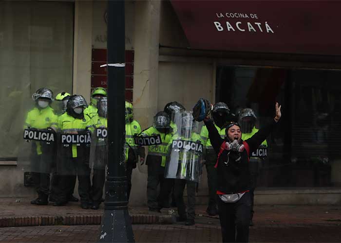 La marcha contra la Reforma Tributaria por dentro