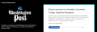  - En la única parte del mundo donde no se habla de brutalidad policial es en la Casa de Nariño