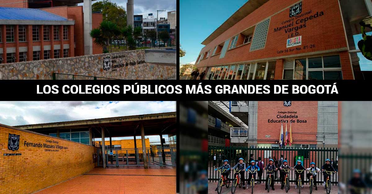 Los 5 colegios públicos más grandes de Bogotá que siguen cerrados Las2orillas.co Los 5 colegios públicos más grandes de Bogotá que siguen cerrados Las2orillas.co