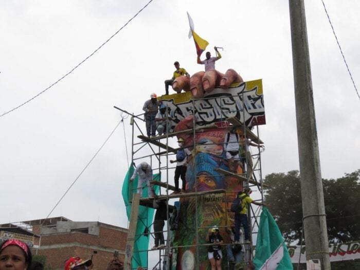  - El monumento a la resistencia, otra forma de hacerse oír en Cali