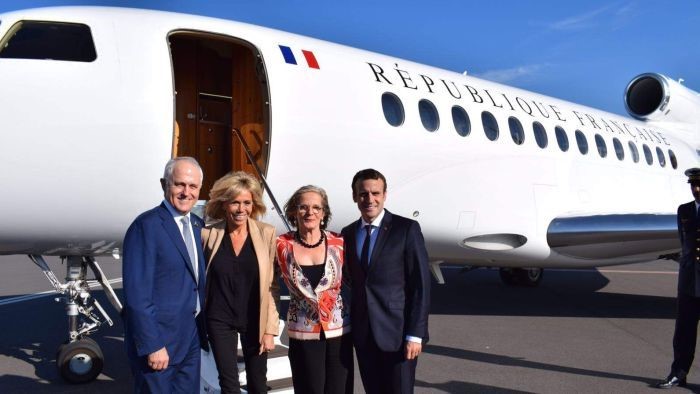  - Los aviones de los 7 poderosos presidentes de occidente