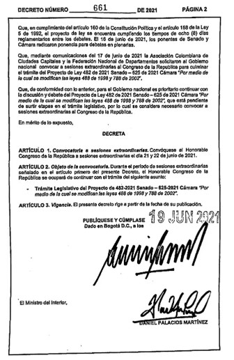 Con decreto, Duque llama a sesiones extraordinarias en el Senado - -- Las2orillas - Con decreto, Duque llama a sesiones extraordinarias en el Senado