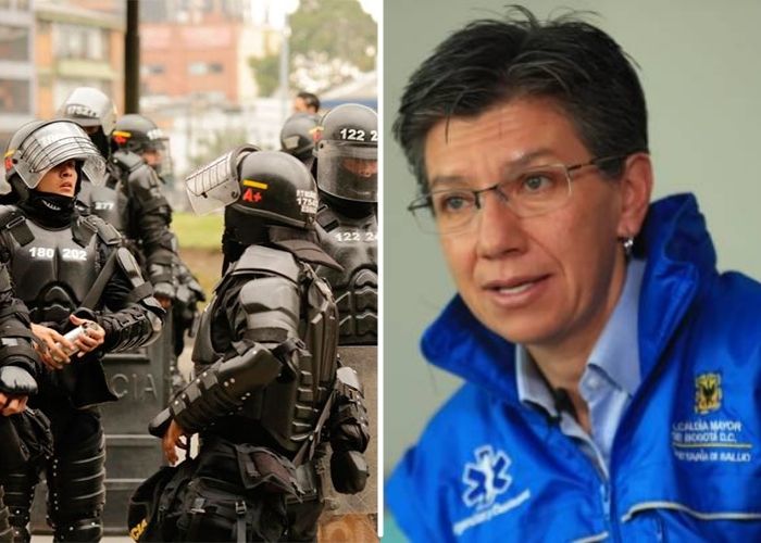 Ni los funcionarios de Claudia se salvan: La agresión de la policía a miembros de la Alcaldía