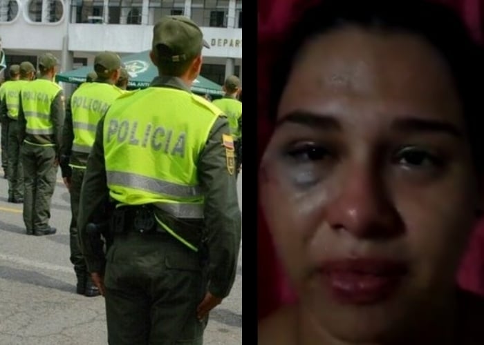Brutal golpiza de policía a mujeres por no llevar tapabocas