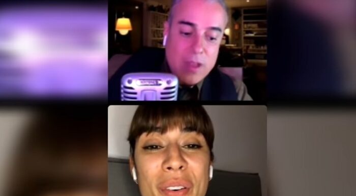  - El incomodo momento entre Jorge Enrique Abello y Carolina Ramírez