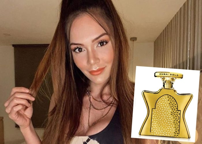 Crucificada a Lina Tejeiro por mostrar y lucir su perfume de $2 millones