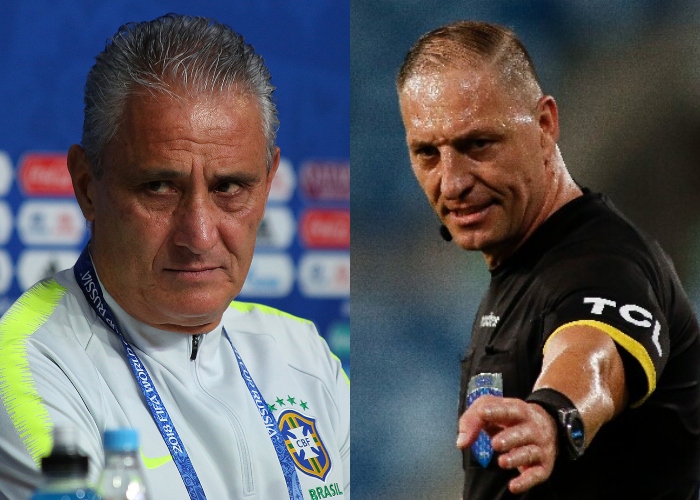 Hasta el DT de Brasil criticó a Pitana