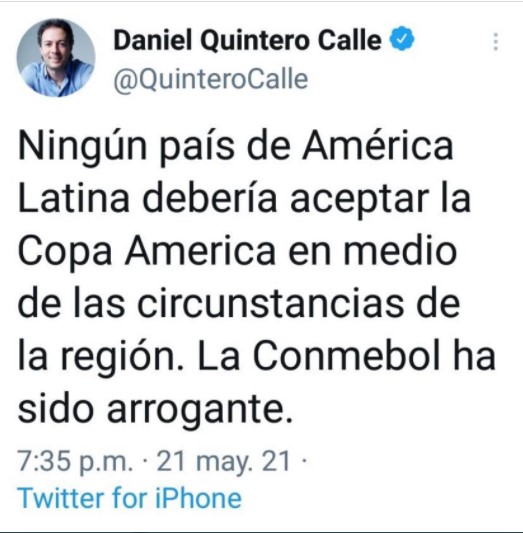 - Destruyen al alcalde de Medellín por haber ido a ver Colombia vs Argentina