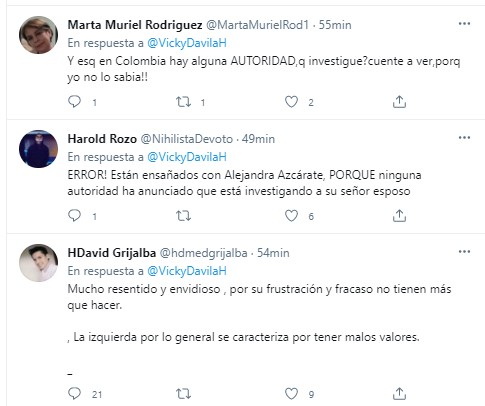  - Vicky Dávila sale en defensa de Alejandra Azcárate