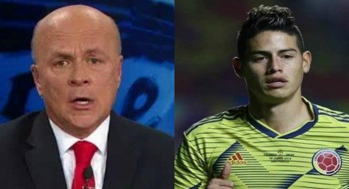 En lo único que tiene razón Carlos Antonio Vélez es en destrozar a James