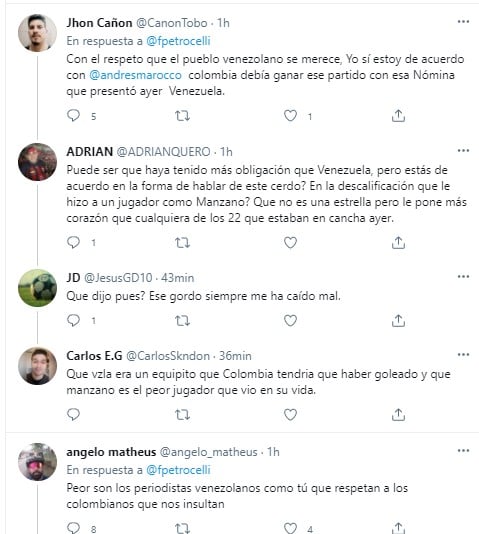 Le cobran a Andrés Marocco el haber despreciado a jugadores venezolanos - -- Las2orillas - Le cobran a Andrés Marocco el haber despreciado a jugadores venezolanos