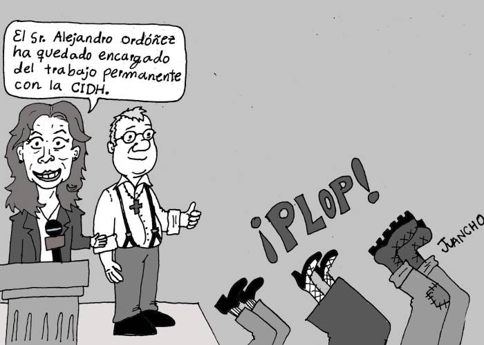 Caricatura: Alejandro Ordóñez y la CIDH, otra vez el chiste se cuenta solo