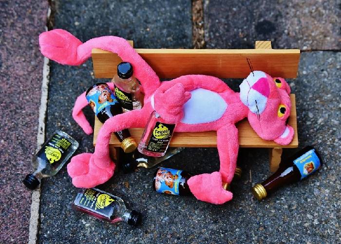 Anoche me volví a embriagar