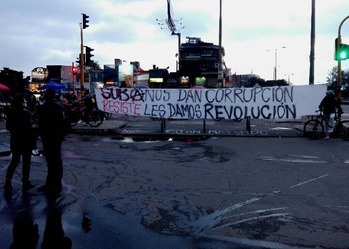 De las protestas y los bloqueos en Colombia