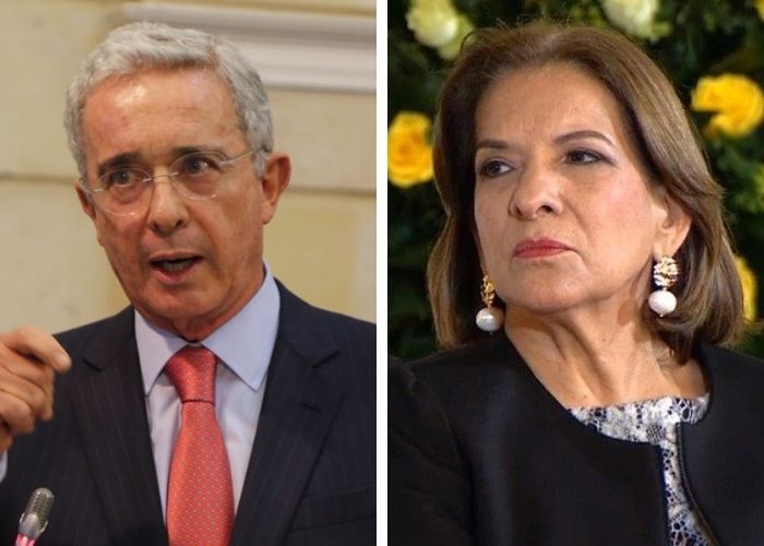 Uribe y la procuradora Margarita Cabello: la distancia entre los dos es cada día más grande