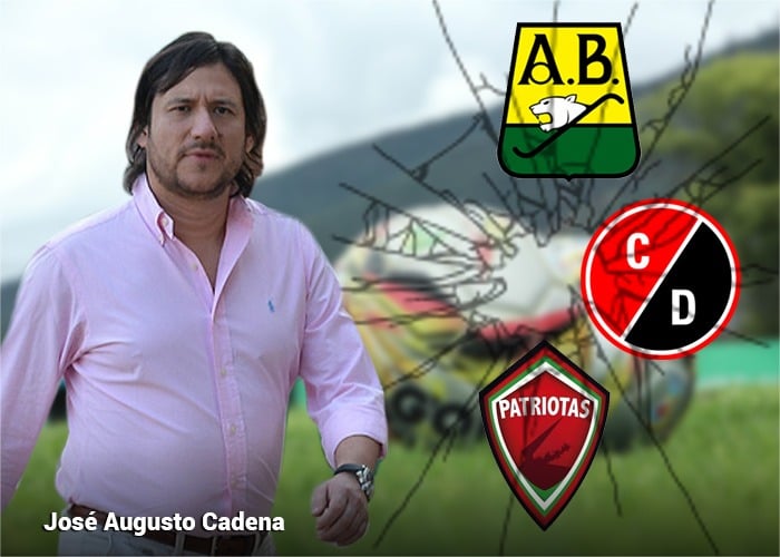 José Augusto Cadena, el destruye-equipos del futbol colombiano