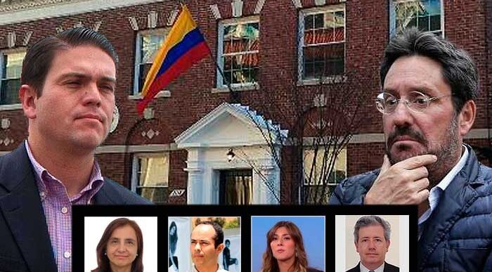  - El equipo de Pacho Santos en Washington que Juan Carlos Pinzón va a cambiar