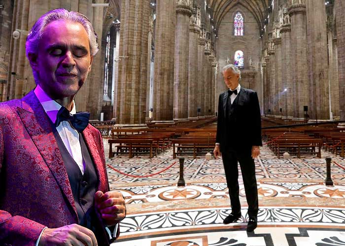 Un milagro italiano llamado Andrea Bocelli
