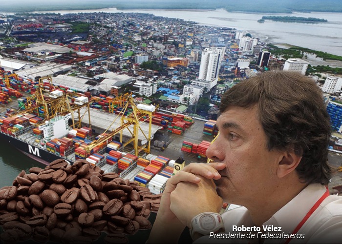 Miles de toneladas de café colombiano estancado en Buenaventura