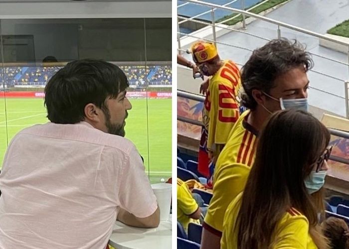 Quintero no fue el único invitado por el alcalde de Barranquilla al partido de la Selección