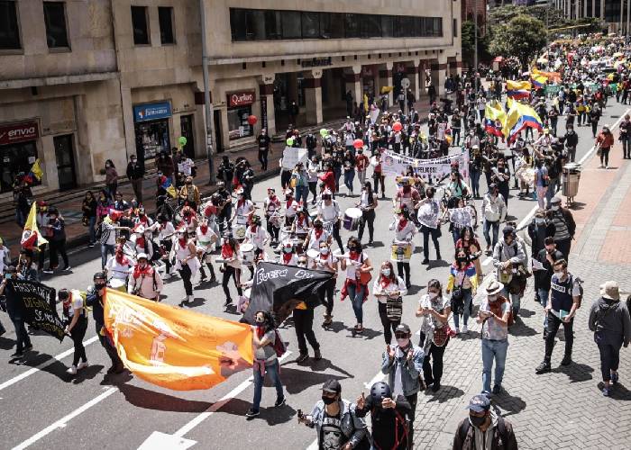 ¡Ojo con los trancones! Estos son los principales puntos de manifestación en Bogotá
