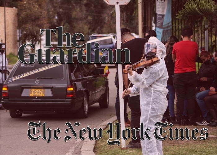 La prensa internacional le pone la lupa al mal manejo del Covid en Colombia