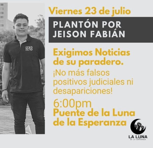  - Temor en Cali por presunta desaparición de joven imputado por la Fiscalía