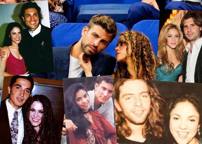 Cinco amores que tuvo Shakira antes de conformarse con Piqué