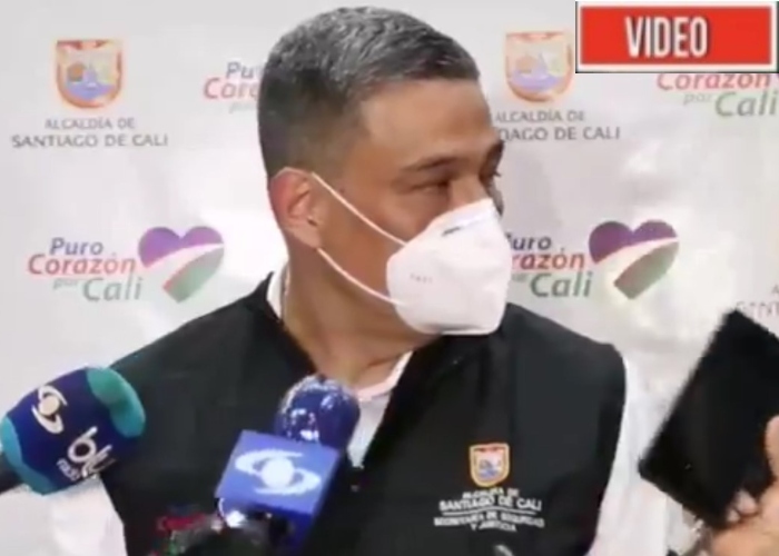 VIDEO: La grosería del secretario de seguridad de Cali
