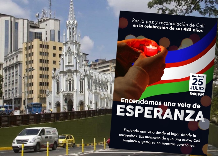 Los caleños encenderán una vela por la esperanza