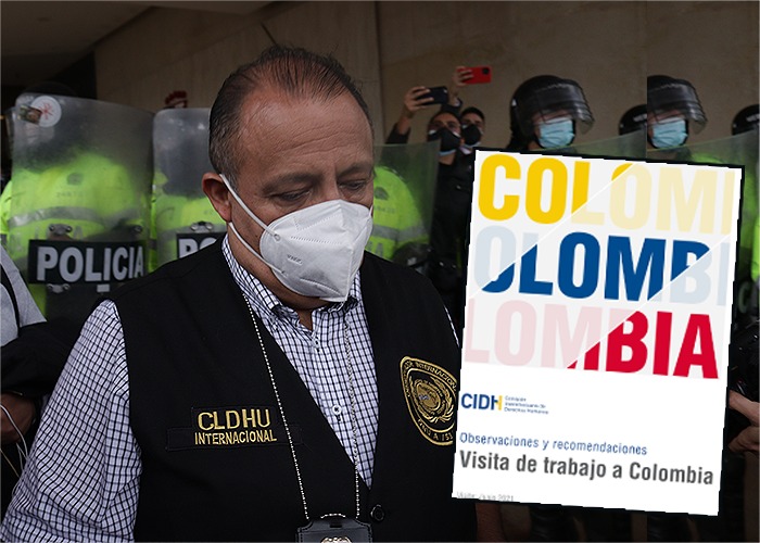 Rajada del gobierno Duque frente a la CIDH por manejo de la protesta