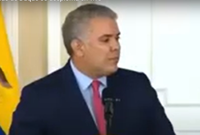VIDEO: Tremendo susto se pegó el presidente