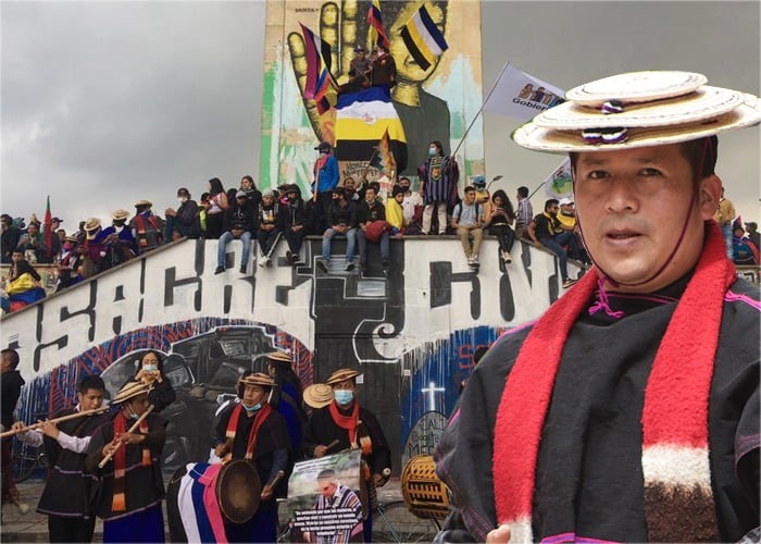 El Tata Miguel Tumiñá que mantiene unidos a los Misak en Bogotá