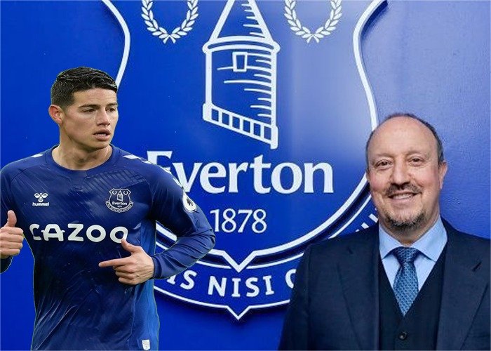 El desplante de Rafa Benítez a James Rodríguez en el partido contra Millonarios