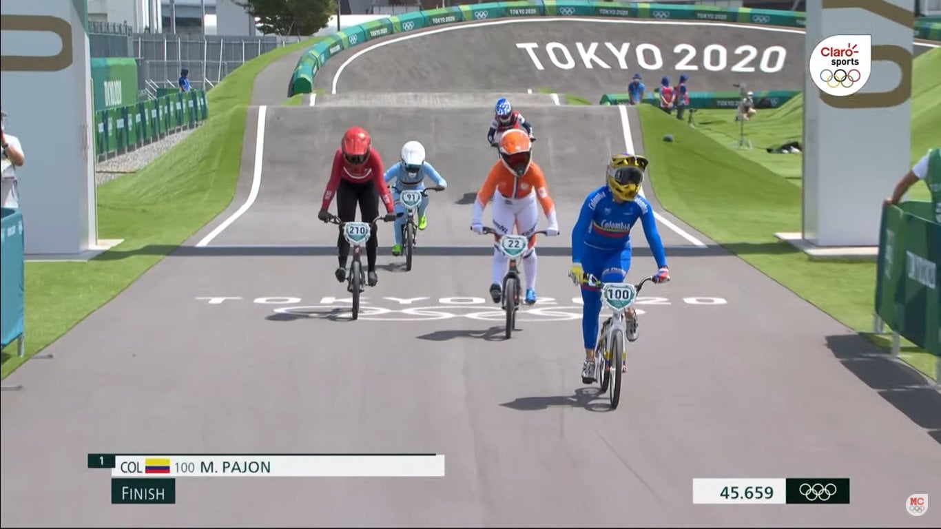 Hizo lo que se le dio la gana: Mariana Pajón a paso firme por su tercer oro olímpico