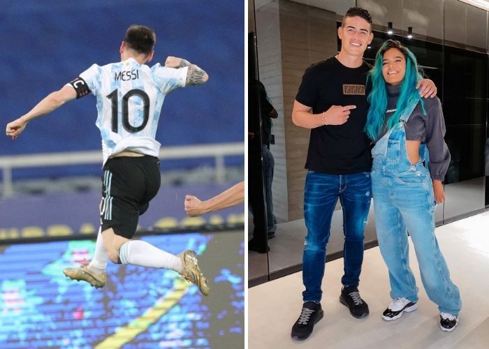 Ojalá James tuviera el profesionalismo de Messi