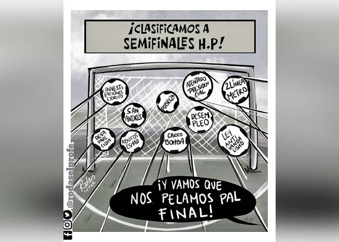 Caricatura: ¡Estamos que ganamos!