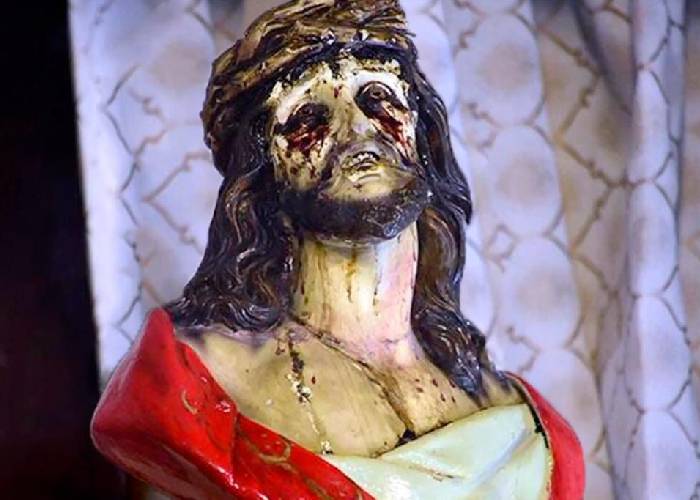 El Cristo de las lágrimas de sangre: ¿manifestación divina?