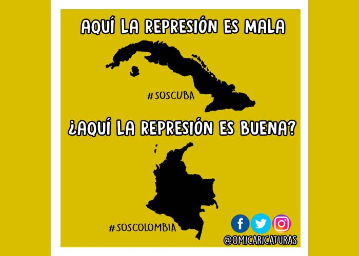 Caricatura: ¿Cuándo es mala la represión?