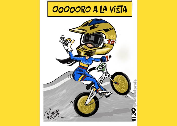 Caricatura: ¡Vamos por la de oro!