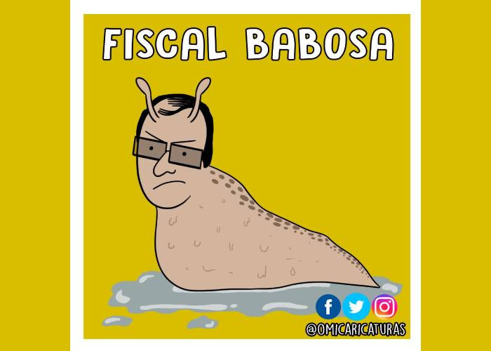 Caricatura: Ahí va el fiscal