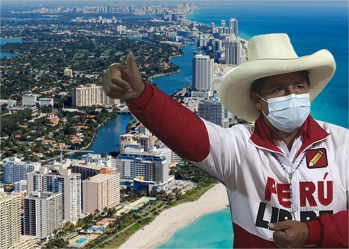 Éxodo de peruanos ricos a Miami