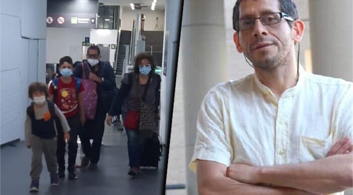  - Después de estar 17 horas retenido, liberal al profesor Guzman en México