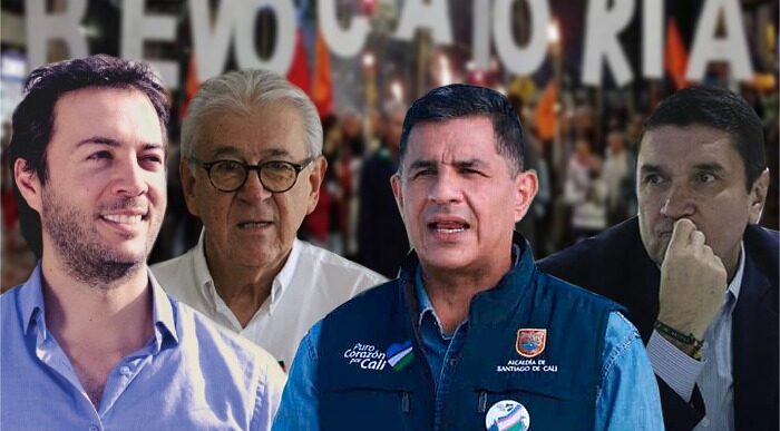  - Los líderes de las revocatorias de cuatro capitales