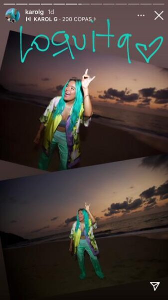  - Las desenfrenadas rumbas de Karol G que la dejan “loquita”