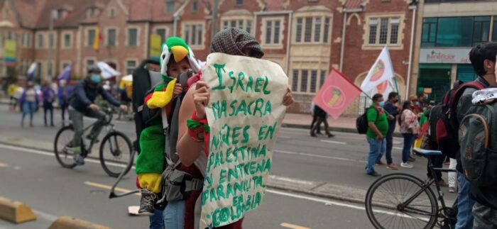  - Las calles de Bogotá empiezan a llenarse de manifestantes