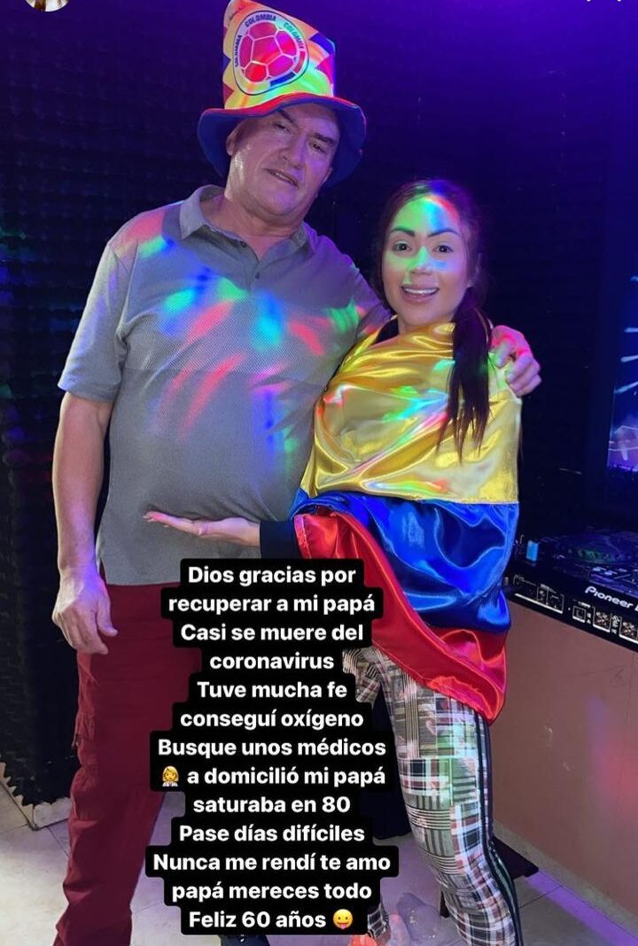  - Con orgullo, Epa Colombia muestra a su papá recuperado