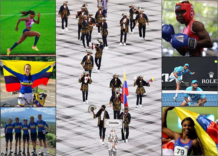 Deportistas colombianos en loa Juegos Olímpicos