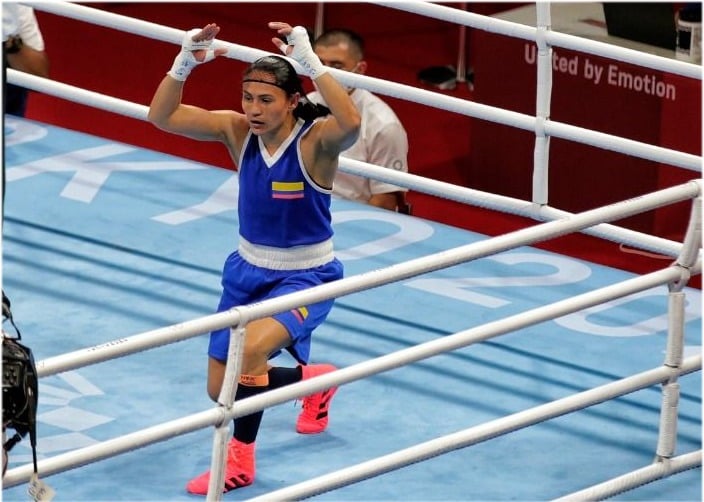 La boxeadora colombiana que se partió el alma en los Olímpicos para que su papá pudiera caminar