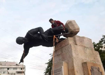  - Las estatuas que se llevó el Paro Nacional